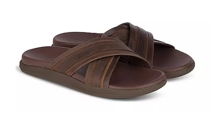Sperry Gold Cup Regatta X Strap Criss Cross Brown Sandal Men's sizes 7-14/NEW!!!