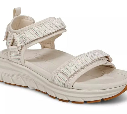 Vionic Walk Max Wanderer Cream Canvas Comfort Sandal Women's sizes 5-11 NEW!!!