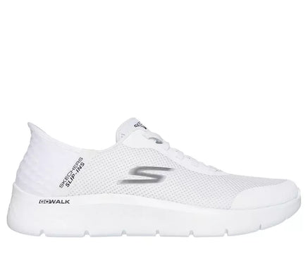 SKECHERS Go Walk Flex Hands Free White Slip-ins Sneaker Men's sizes 7-15/WIDE!!!