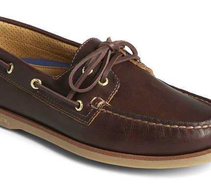 Sperry Gold Cup A/O Orleans 2-EYE Brown Boat Shoes Men's US sizes 7-15/NEW!! MED