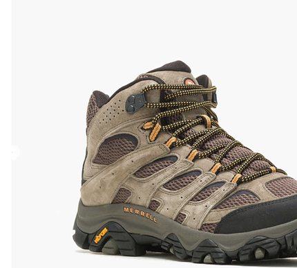 Merrell Moab 3 Mid Vent Walnut Hiking Boot Shoe Men's US sizes 7-15/NEW!! WIDE