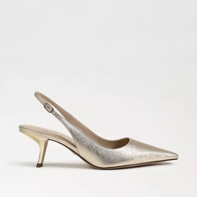 Sam Edelman Bianka Slingback Gold Leaf Metallic Pump Women's sizes 6-11/ NEW!!