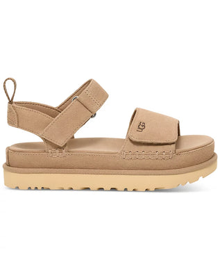 UGG Goldenstar Sand Suede Platform Sandal Women's US sizes 5-12/NEW!!!