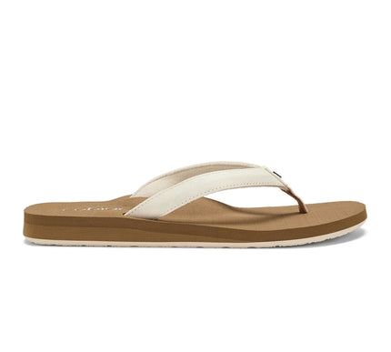 Cobian Skinny Bounce 2 Cream Comfort Flip Flop Sandal Women's US Sizes 5-11 NEW!