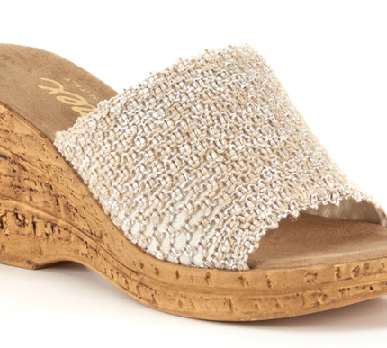 Onex Bianca-2 Straw Wedge Sandal Women's sizes 5-11/NEW!!!