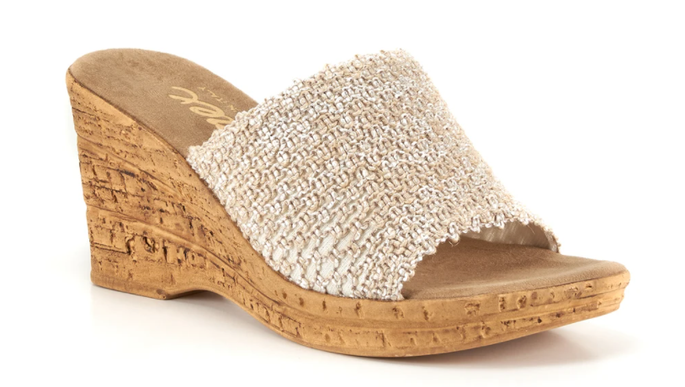 Onex Bianca-2 Straw Wedge Sandal Women's sizes 5-11/NEW!!!