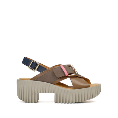 4CCCCEES Plia Juno Mud Strappy Sandal Women's Sizes 36-41/6-11/NEW!!!