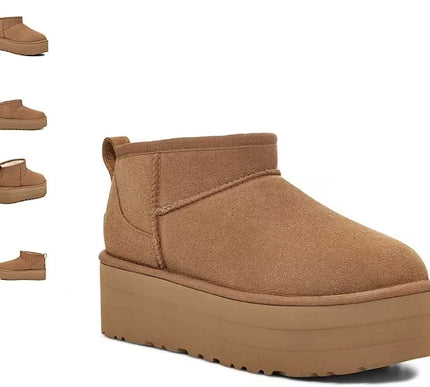UGG Classic Ultra Mini Platform Chestnut Boot Bootie Women's US sizes 5-12-NEW