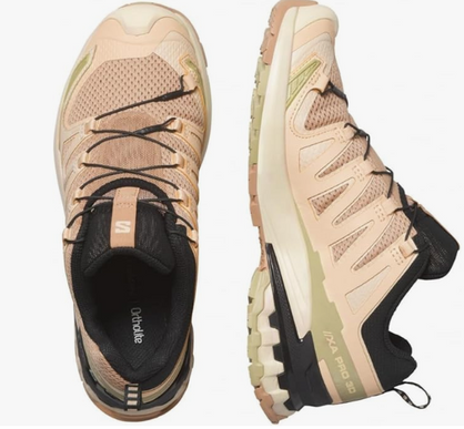 Salomon XA Pro 3d V9 Cork/Peach/Sponge Trail Running Shoe Women's sizes 5-11 NEW