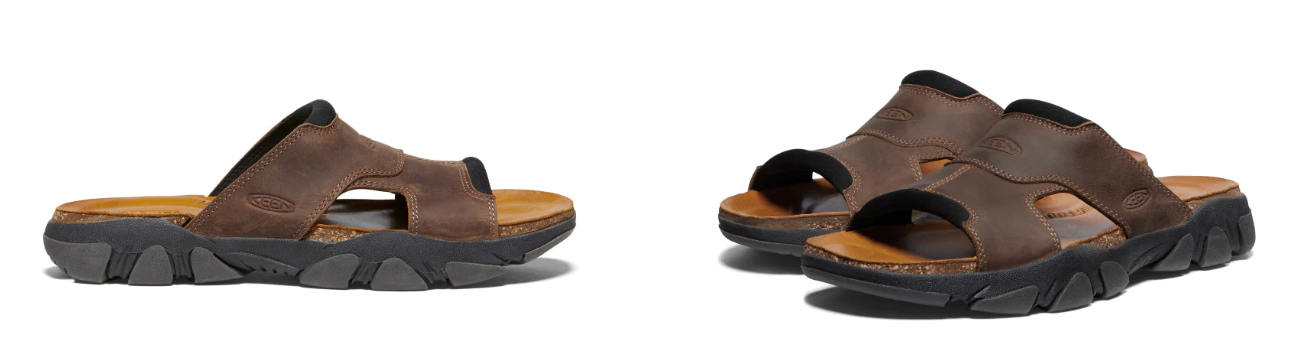 Keen Daytona II Slide Bison/Black Men's US sizes 7-15 NEW!!!