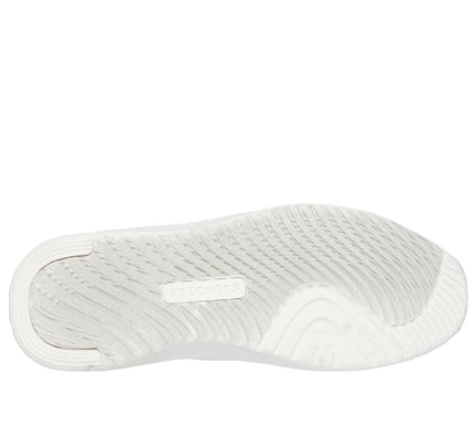 SKECHERS Court Break White Leather Slip-ins Sneaker Men's sizes 7-14/NEW!!