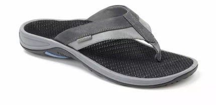 Vionic Joel Black/Grey Men's Comfort Sandal Flip Flop US size 7 NEW!!!