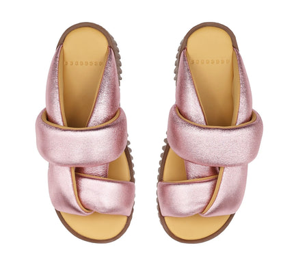 4CCCCEES Plia Semo Pink Sandal Women's Sizes 36-41/6-11 NEW