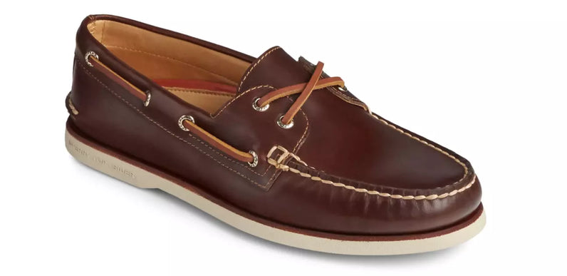 Sperry Gold Cup A/O ORLEANS 2-EYE Tan Boat Shoes Men's US sizes 7-15/NEW!!!
