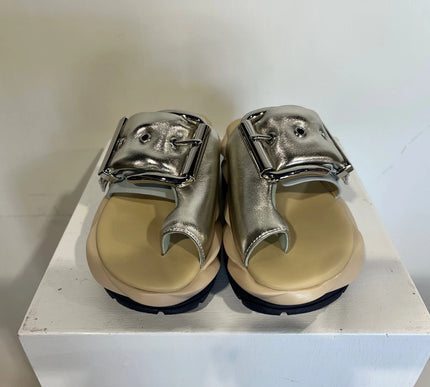 4CCCCEES Mellow Glow Champagne Sandal Women's Sizes 36-41/6-11/NEW!!!