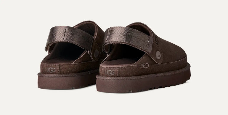 UGG Goldenstar Clog Dusted Cocoa Suede Platform Womens US sizes 5-12/NEW