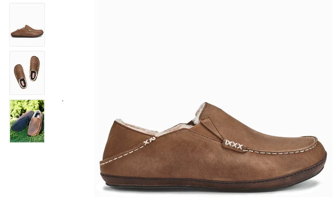 Men's Olukai Moloa Slipper Slip-on Shoe in Various Colors US Sizes 7-16 NEW!!!