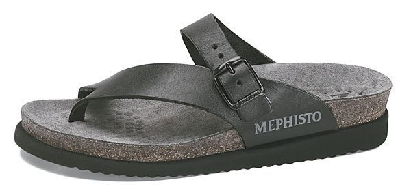 Mephisto Helen Black Waxy Smooth Comfort Sandal Womens Sizes 35-42 NEW!!!