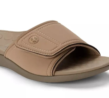 Vionic Kiwi Camel/Khaki Slide Comfort Sandal Men's US sizes 5-13 NEW!!!