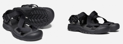 Keen Zerraport II Black Sport Sandal Men's sizes 7-17 NEW!!!