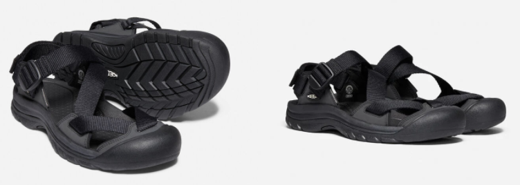 Keen Zerraport II Black Sport Sandal Men's sizes 7-17 NEW!!!