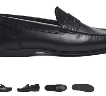 Sebago Byron Black Penny Driving Moc Slip-on Shoe Men's sizes 7-13 Medium NEW!!!