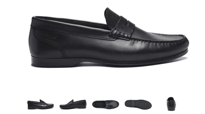 Sebago Byron Black Penny Driving Moc Slip-on Shoe Men's sizes 7-13 Medium NEW!!!