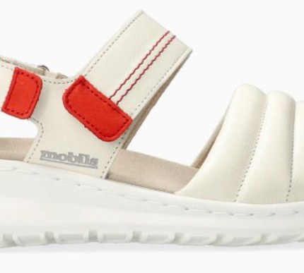 Mephisto Mobils Berenyce Off White Ankle Stap Sandal Women's Sizes 36-41 NEW!!!