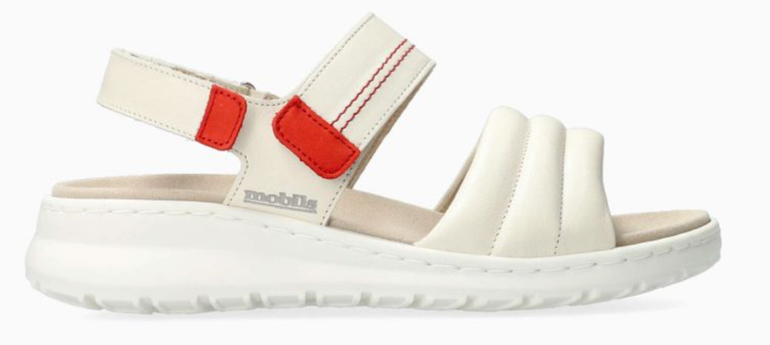 Mephisto Mobils Berenyce Off White Ankle Stap Sandal Women's Sizes 36-41 NEW!!!