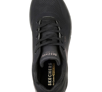 SKECHERS Uno Stand on Air Black Sneaker Women's sizes 5-12/NEW!!!