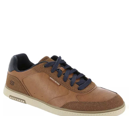 SKECHERS Haney Luggage Lace-up Sneaker Shoe Men's sizes 7-14/NEW!!!