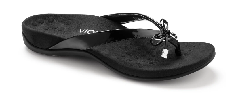 Vionic Bella II Black Toe-Post Sandal Flip Flop Women's US sizes 5-11 NEW!!!