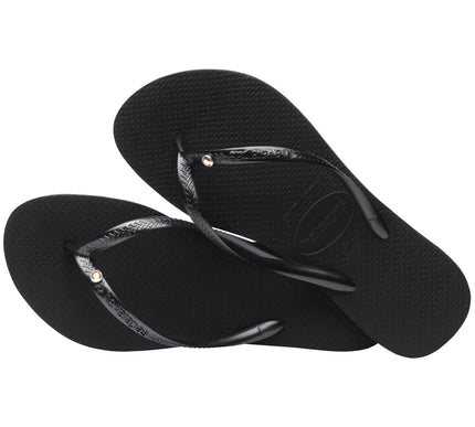 Havaianas Slim Crystal Flip Flop in Various Colors Women sizes 35-36-41-42