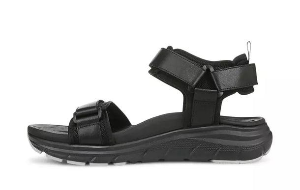 Vionic Walk Max Wanderer Black 3 Point Strap Sandal Men's US sizes 9-13 NEW!!!