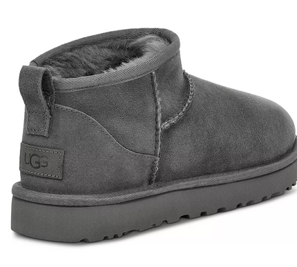 UGG Classic Ultra Mini Grey Boot Bootie Women's US sizes 5-11/NEW!!