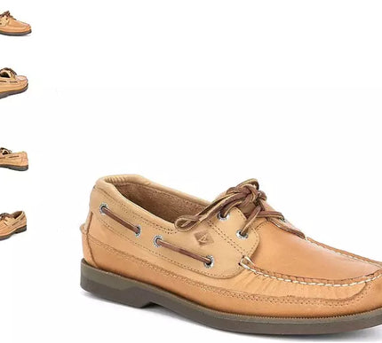 Sperry Top-Sider Mako 2 Eye Moc Oak Brown Boat Shoe Mens sizes 7-15/NEW MEDIUM