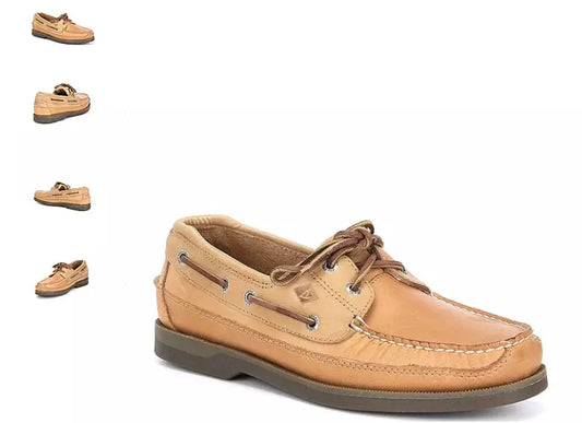 Sperry Top-Sider Mako 2 Eye Moc Oak Brown Boat Shoe Mens sizes 7-15/NEW MEDIUM