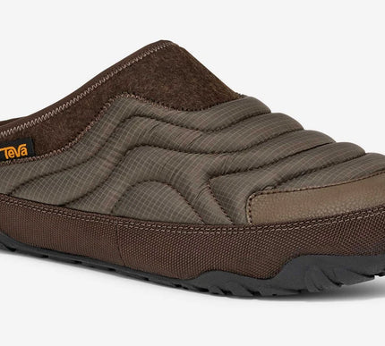 Teva ReEmber Terrain Slate Black-Chocolate Brown Slip On Mens sizes 7-14 NEW