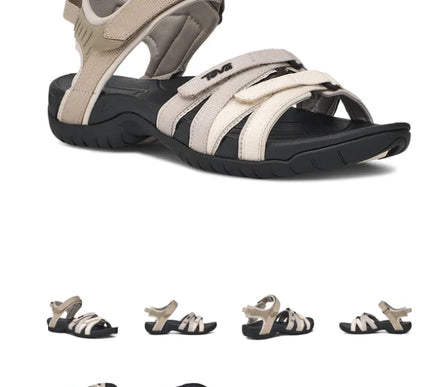 Teva Tirra Black-Birch Multi Strappy Sandal Women's sizes 5-11-NIB