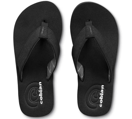 Cobian Floater 2 Black w Arch Support Toe Post Sandal Men's US Sizes 8-15 NEW!!!