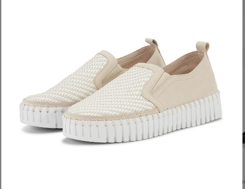 Ilse Jacobsen Tulip 3876 Kit Beige Slip-On Shoe Women's EU sizes 36-41 NEW!!!