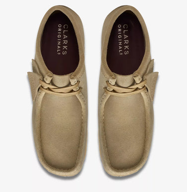 Clarks Wallabee Maple Suede Moccasin Loafer Shoe Men's US sizes 7-15 NEW