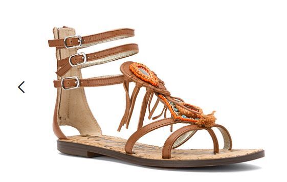 Sam Edelman Genesee Saddle Leather Gladiator Sandal womens 6-10/ NEW!!!