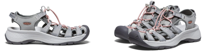 Keen Astoria West Grey/Coral Waterfront Sandal Women's sizes 5-12/NEW!!!