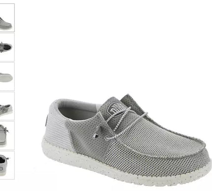 Hey Dude Wally Tri Ash Sneaker Shoe Men's sizes US 7-15/NEW!!!!