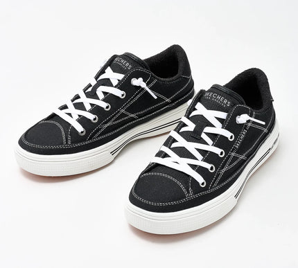 SKECHERS Arcade Arch Fit Arcata Black Sneaker Women's sizes 5-11/NEW!!!