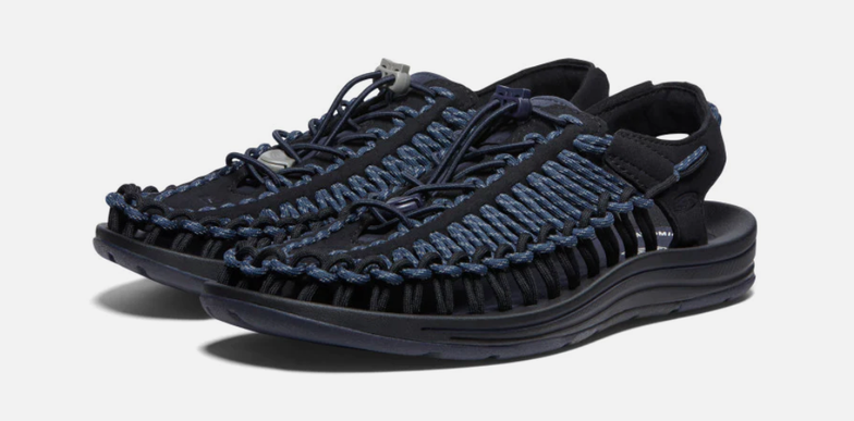 Keen Uneek Black Indigo Waterfront Sandal Men's sizes 7-14/NEW!!!