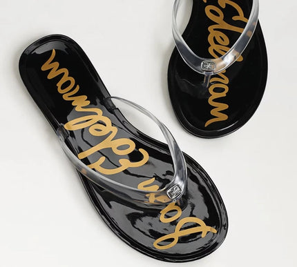 Sam Edelman Dean Jelly Clear Toe Post Sandal Women's US sizes 5-11/NIB