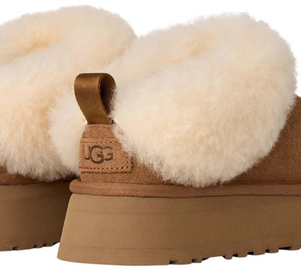 UGG Tazzelle Chestnut Platform Slipper Womens US sizes 5-11 NEW