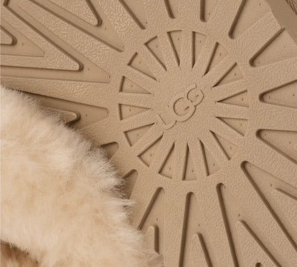 UGG Tazzelle Mustard Seed Platform Slipper Womens US sizes 5-10 NEW